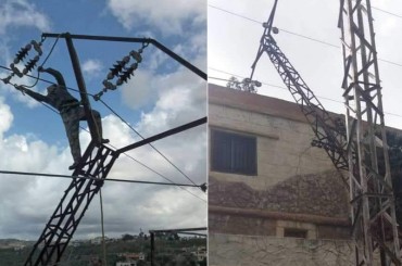 كهرباء طرطوس: معالجة أضرار العاصفة والتنين الهوائي في بعض مناطق المحافظة